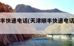 天津顺丰快递电话(天津顺丰快递电话号码多少)